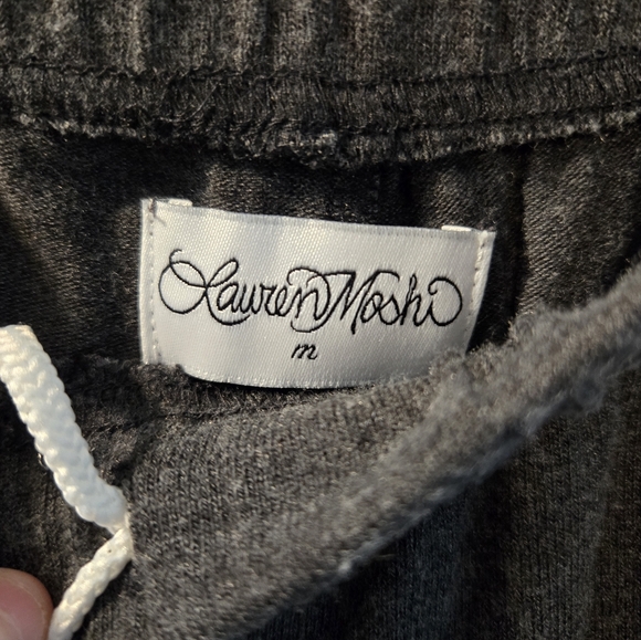 NWT Lauren Moshi Peace Love Happiness sweatpants - Picture 5 of 7